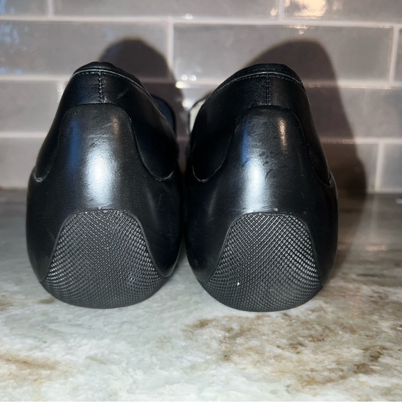 BCBG by Max Azria Black Leather Loafers - Picture 10 of 10